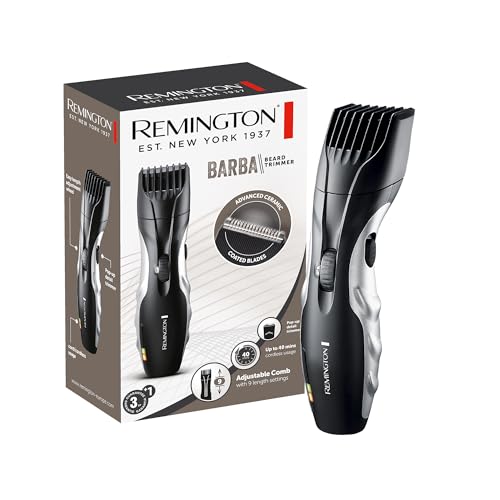 Remington MB320C Regolabarba Uomo con 9 Impostazioni di Lunghezza 1,5-18 mm
