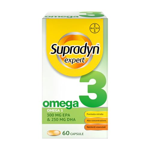 Supradyn Omega 3 Olio di Pesce 1000 mg, 60 Capsule