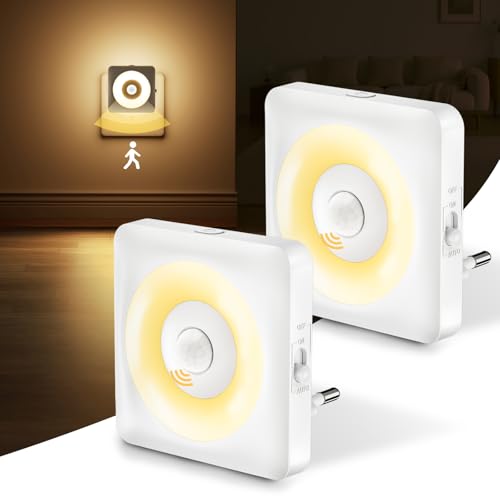 Swoieltr Luce Notturna Bambini da Presa, [2 Pezzi]