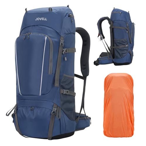 Jovell Zaino Escursionismo 70L con Copripioggia