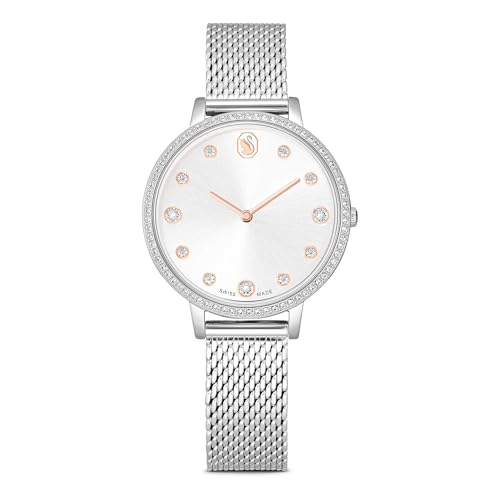 Swarovski Orologio Clarica, Fabbricato in Svizzera, Bracciale di metallo, Tono