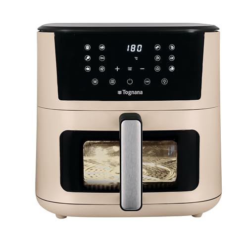 Tognana Friggitrice ad aria 10L Doppia resistenza Display digitale