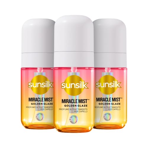 Sunsilk Golden Glaze Trattamento Anticrespo 3 x 50 ml