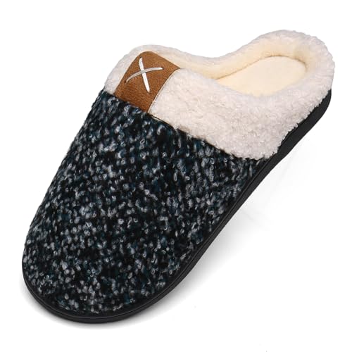 Mishansha Pantofole Invernali Donna Uomo Memory Foam