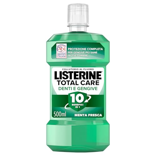 Listerine Total Care Denti e Gengive Collutorio Menta Fresca 500ml