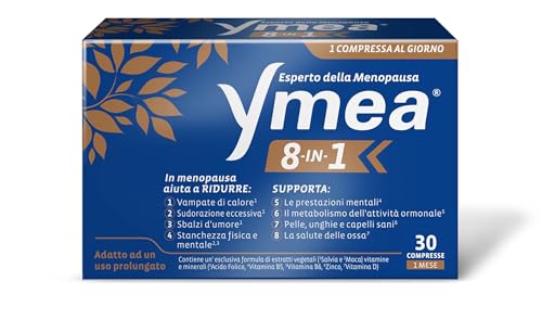 Ymea 8 In 1 Integratore Menopausa, 30 compresse