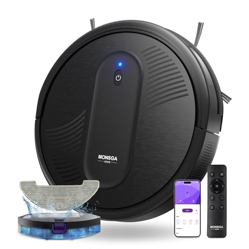 MONSGA Robot Aspirapolvere Lavapavimenti 3