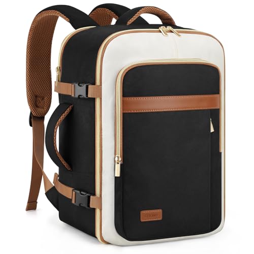 ETRONIK Zaino Ryanair 40X30X20, 24L Zaino Da Viaggio Con Tasca Umida, Bagaglio A Mano 40X30X20 Per Ryanair Easyjet ITA Airways & Volotea, Zaino PC Impermeabile Per 15 PC Portatile Per Donna Uomo