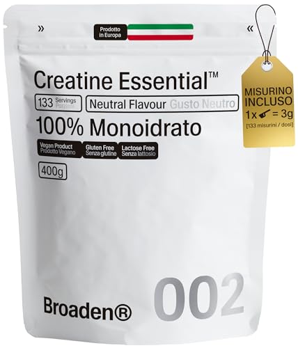 BROADEN Creatina Monoidrato in Polvere 400g