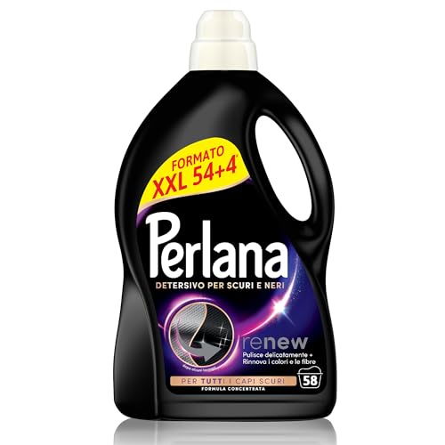Perlana Detersivo Scuri e Detersivo lavatrice liquido per Detersivo per