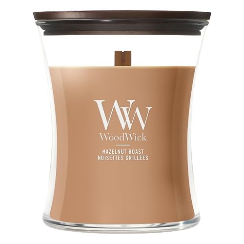 WoodWick Candela Clessidra Media Hazelnut Roast