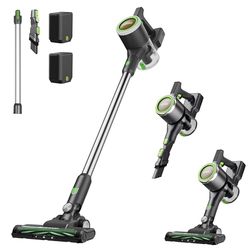 Eureka NEC370 Aspirapolvere Senza Fili 3 in 1 90AW 2 Batterie