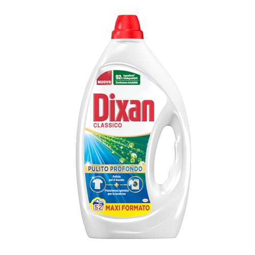 Dixan Detersivo Liquido Classico 52 Lavaggi