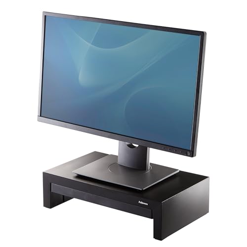 Fellowes Designer Suites Supporto Monitor Regolabile con Cassetto