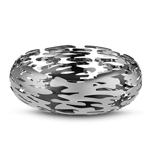 Alessi Barknest BM02 Cestino Portafrutta in Acciaio Inox