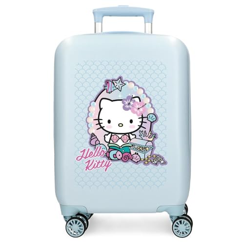 Sanrio Hello Kitty Mermaid Kitty Blu x x cm Rigido kg ABS kg
