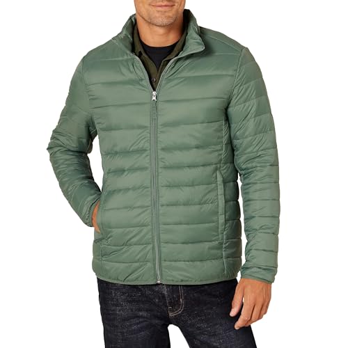 Amazon Essentials Piumino Leggero Impermeabile Pieghevole (Disponibile in Taglie Extra Forti) Uomo