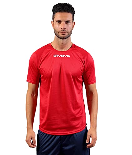 GIVOVA Shirt One Microforata Rosso