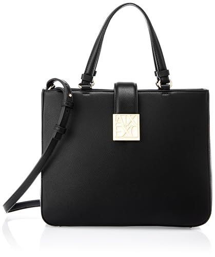 Armani Exchange Amy Tote Bag Donna Nero