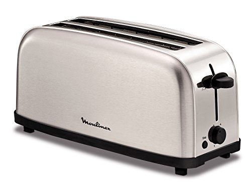 Moulinex LS330D11 Tostapane 4 fette Acciaio