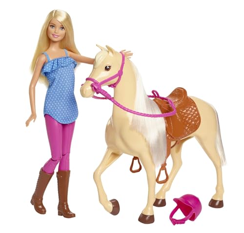 Barbie Playset Bambola e Cavallo FXH13