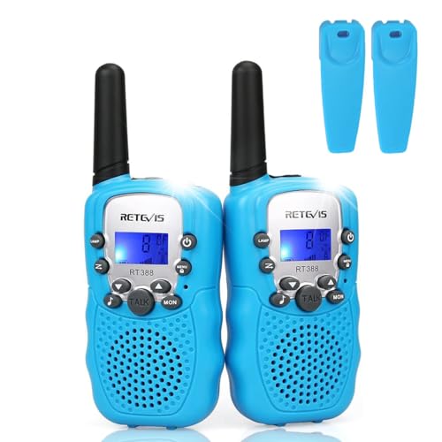 Retevis RT388 Walkie Talkie Bambini PMR446 8 Canali VOX Torcia 10 Toni