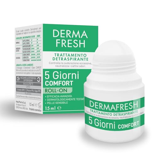 Dermafresh 5 giorni Comfort Roll On Trattamento Detraspirante 15 ml