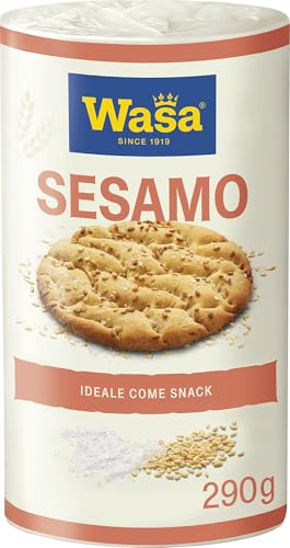 Wasa Runda Pane Croccante con Semi di Sesamo e Sale, 290 g