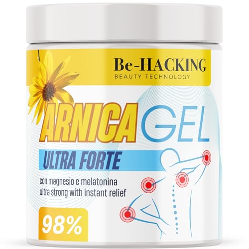 Arnica Gel Ultra Forte 550ml con Magnesio e Melatonina