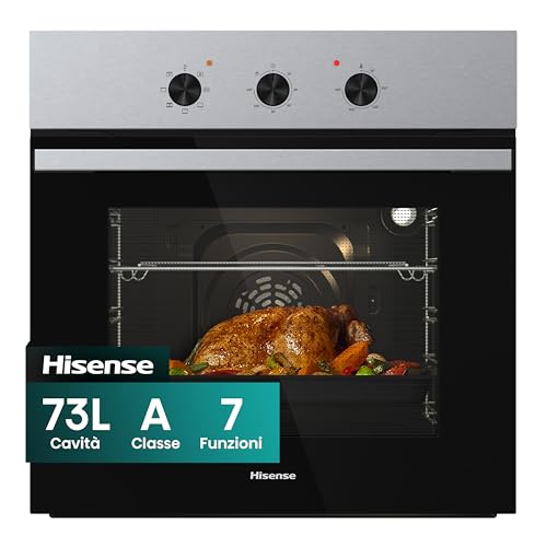 Hisense Forno Multifunzione 73L 7 Funzioni con Guide Telescopiche