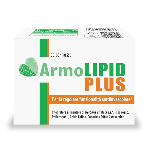 Armolipid Plus 30 Compresse Integratore Berberis Riso Rosso Coenzima Q10