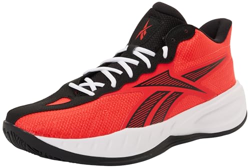 Reebok Press Sneaker, Energy Red/Black/White