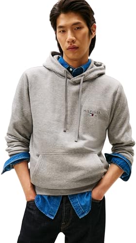 Tommy Hilfiger Felpa con Cappuccio Uomo Brand Love