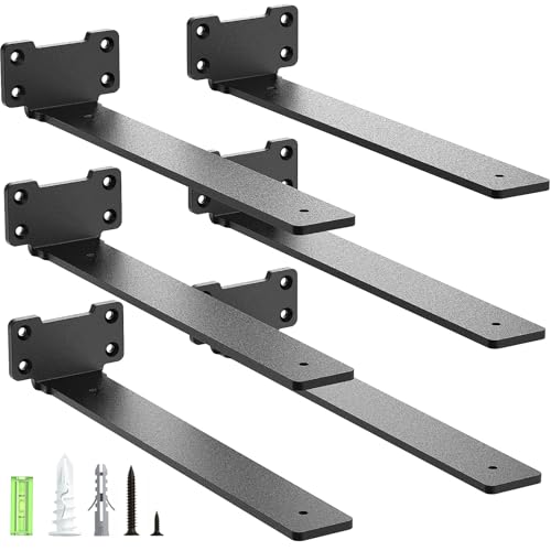 Yeabett Supporto per mensole 30 cm, 6 pezzi