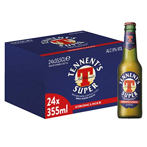 Tennent's Super Birra Strong Lager, 24 x 355 ml