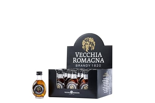 Vecchia Romagna Etichetta Nera 5 cl - Confezione 20 bottigliette