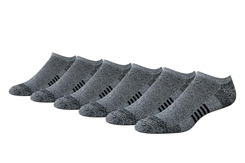 Amazon Essentials Calzini Invisibili da Uomo in Cotone, 6 Paia