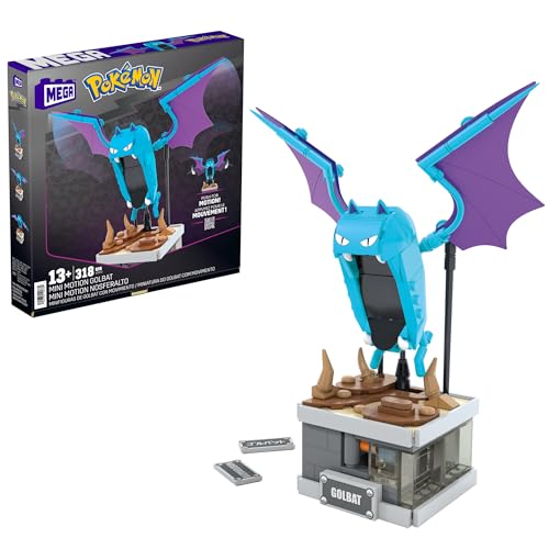 MEGA Pokémon Golbat Mini Motion set 318 pezzi