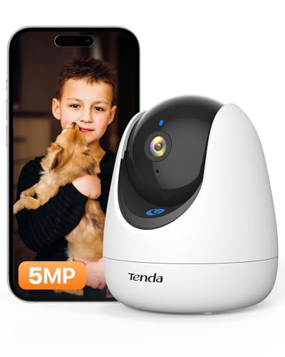 Tenda Telecamera WiFi Audio Bidirezionale, Rilevamento Visione Notturna, per