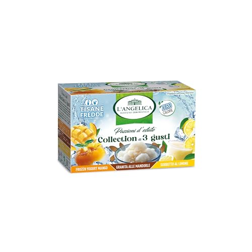 L'Angelica Passioni d'Estate Infusi 3 Gusti Tisane Fredde 15 Filtri