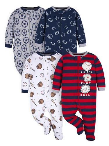 Gerber Baby Boys Confezione da 4 'N Play Footie e Tutine per bambini