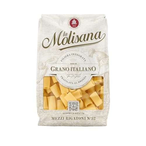 La Molisana Mezzi Rigatoni n. 32 Pasta di Grano Italiano 500g