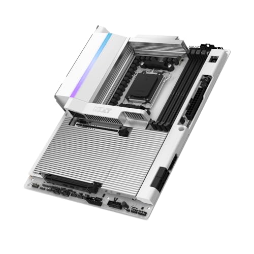 NZXT N9 X870E Scheda Madre AMD AM5 ATX Bianca