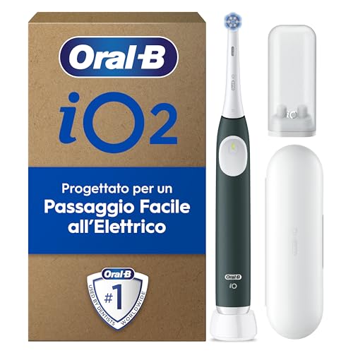 Oral-B Spazzolino Elettrico iO 2 con Testine di Ricambio