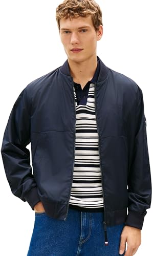 Tommy Hilfiger Bomber Uomo Resistente all'Acqua