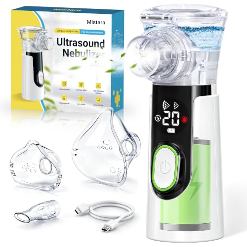 Mistara Aerosol Portatile Silenzioso con Display LED e Timer Digitale