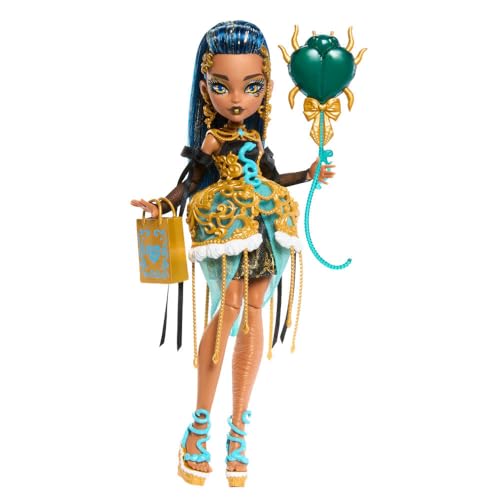 Monster High Cleo De Nile Scary Sweet Birthday bambola