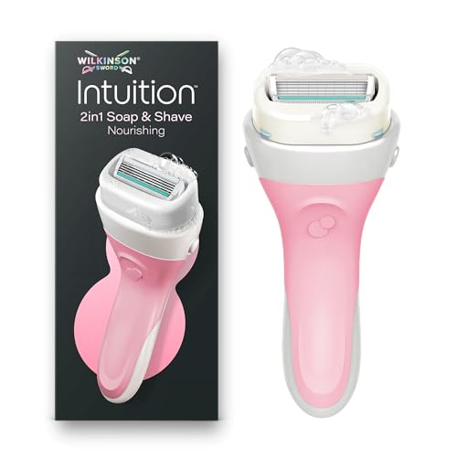 Wilkinson Sword Intuition 2in1 Soap & Shave Nourishing rasoio donna con ricarica