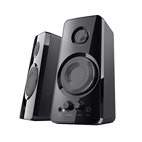 Trust Tytan Casse per PC 2.0, 36 W, Alimentazione USB, Jack AUX 3.5 mm