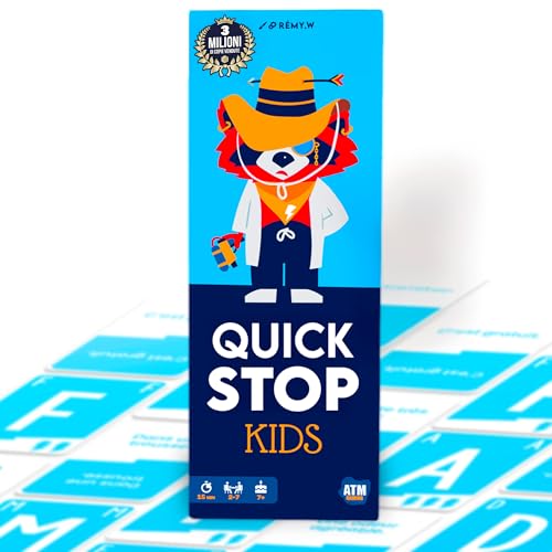 ATM Gaming QUICKSTOP Kids - Gioco di Carte